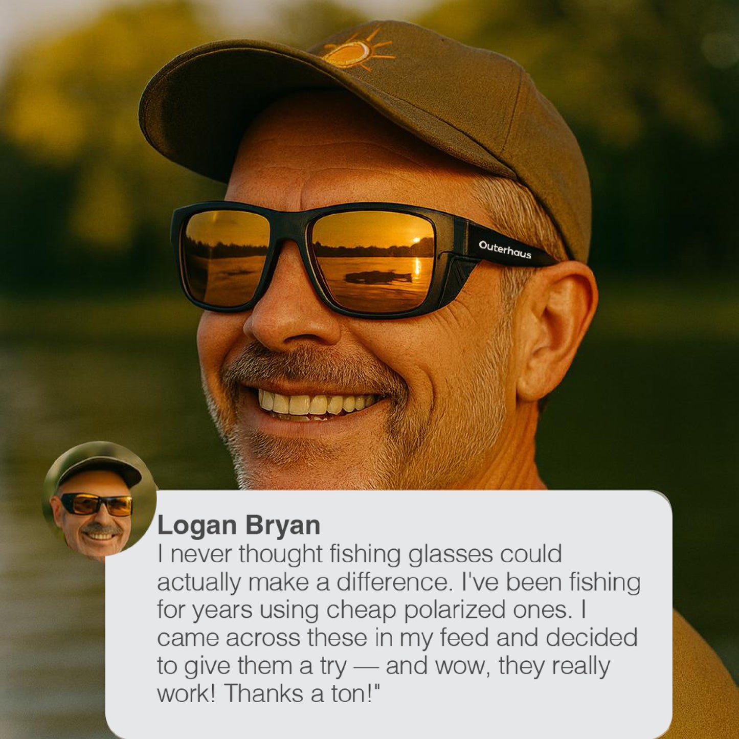 Outerhaus Stealth Fishing Glasses