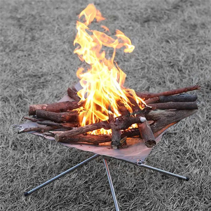 Portable Outdoor Fire Pit and BBQ Grill