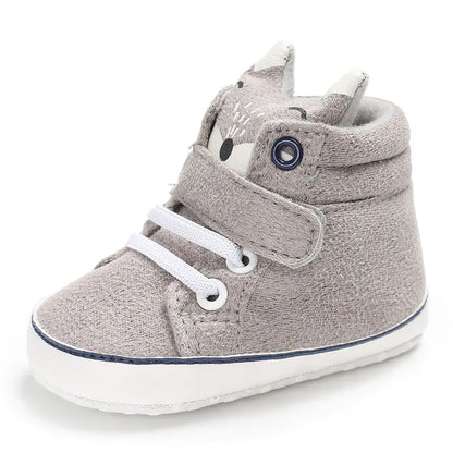 Soft Sole Fox Baby Shoes for 0-1 Year Olds