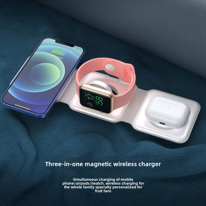 Outerhaus Foldable 3-in-1 Wireless Charger
