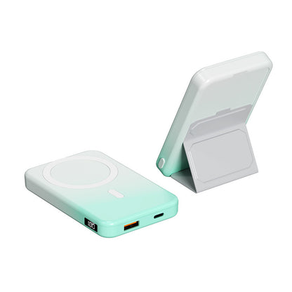 Magnetic Fast Charging Power Bank with Stand