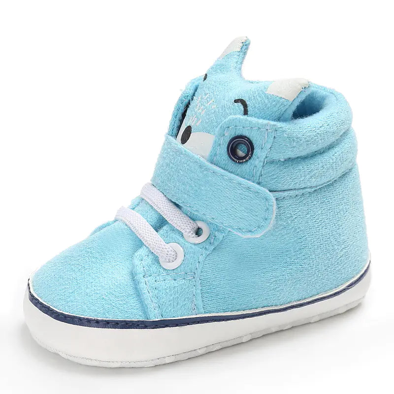Soft Sole Fox Baby Shoes for 0-1 Year Olds