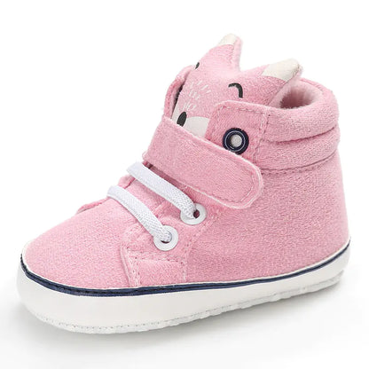 Soft Sole Fox Baby Shoes for 0-1 Year Olds