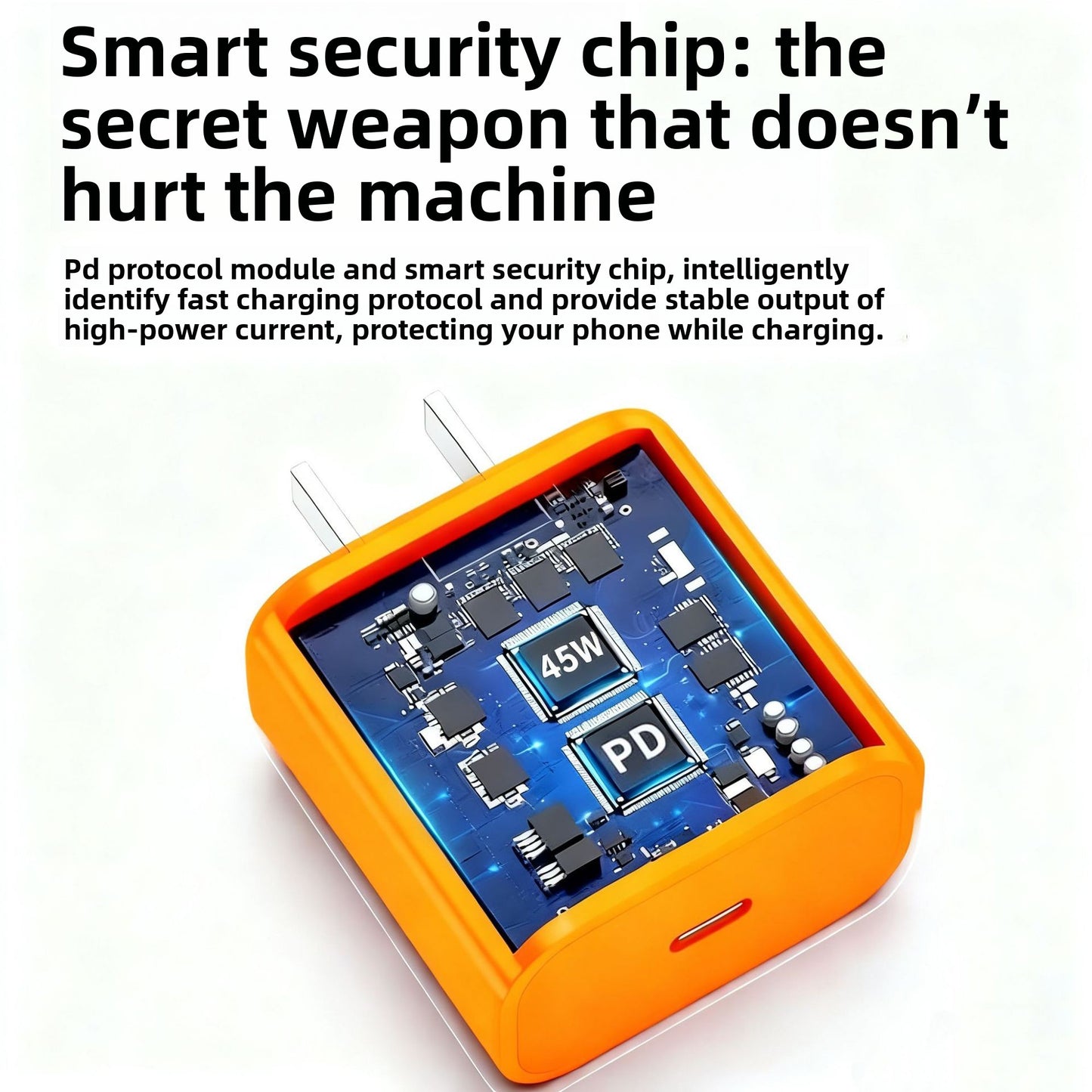 Outerhaus Orange Type C Fast Charger