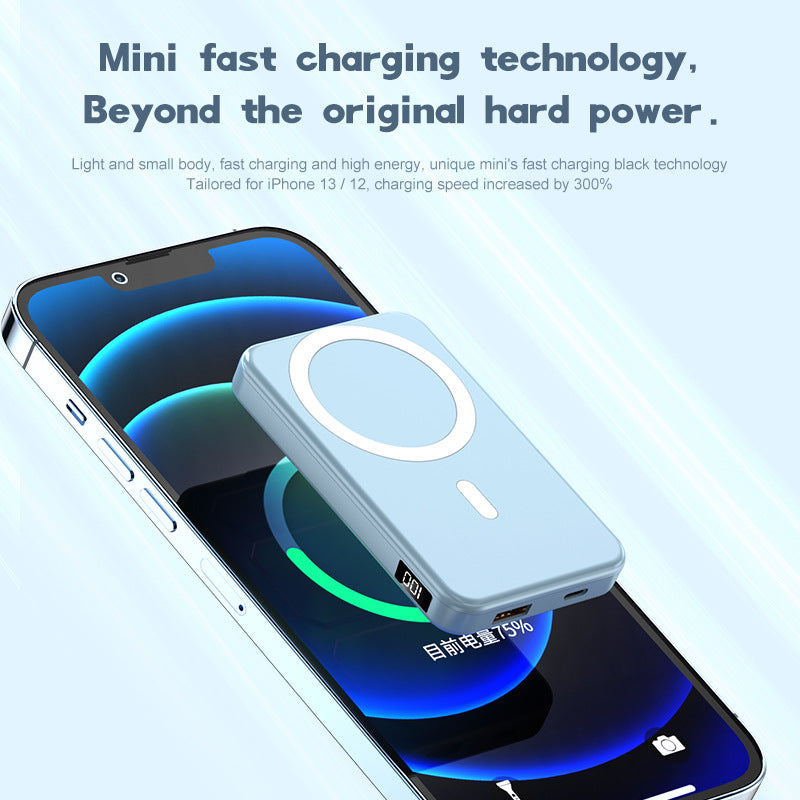 Magnetic Fast Charging Power Bank with Stand