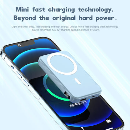 Magnetic Fast Charging Power Bank with Stand