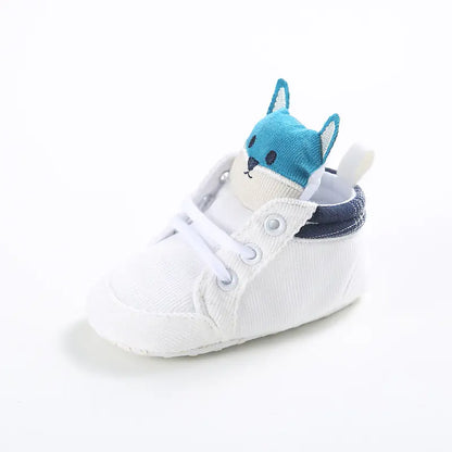 Soft Sole Fox Baby Shoes for 0-1 Year Olds