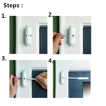 Sleek AutoTrack Door Closer