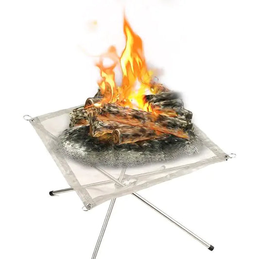 Portable Outdoor Fire Pit and BBQ Grill